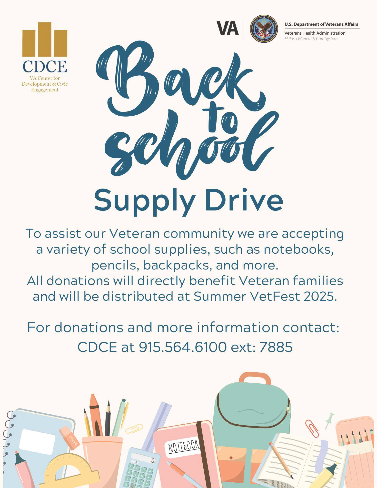 26 JULY Back to School-Donation Flyer 2025