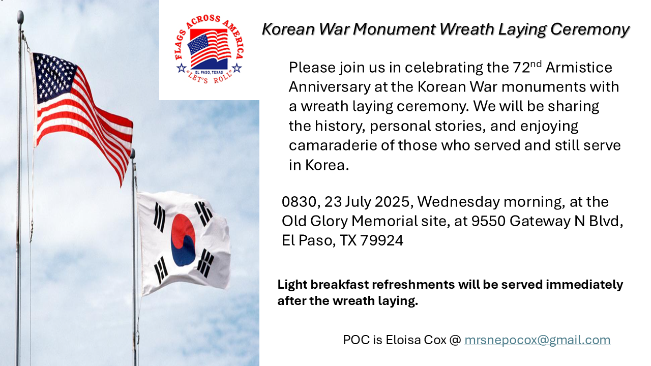 Korean War Wreath Ceremony