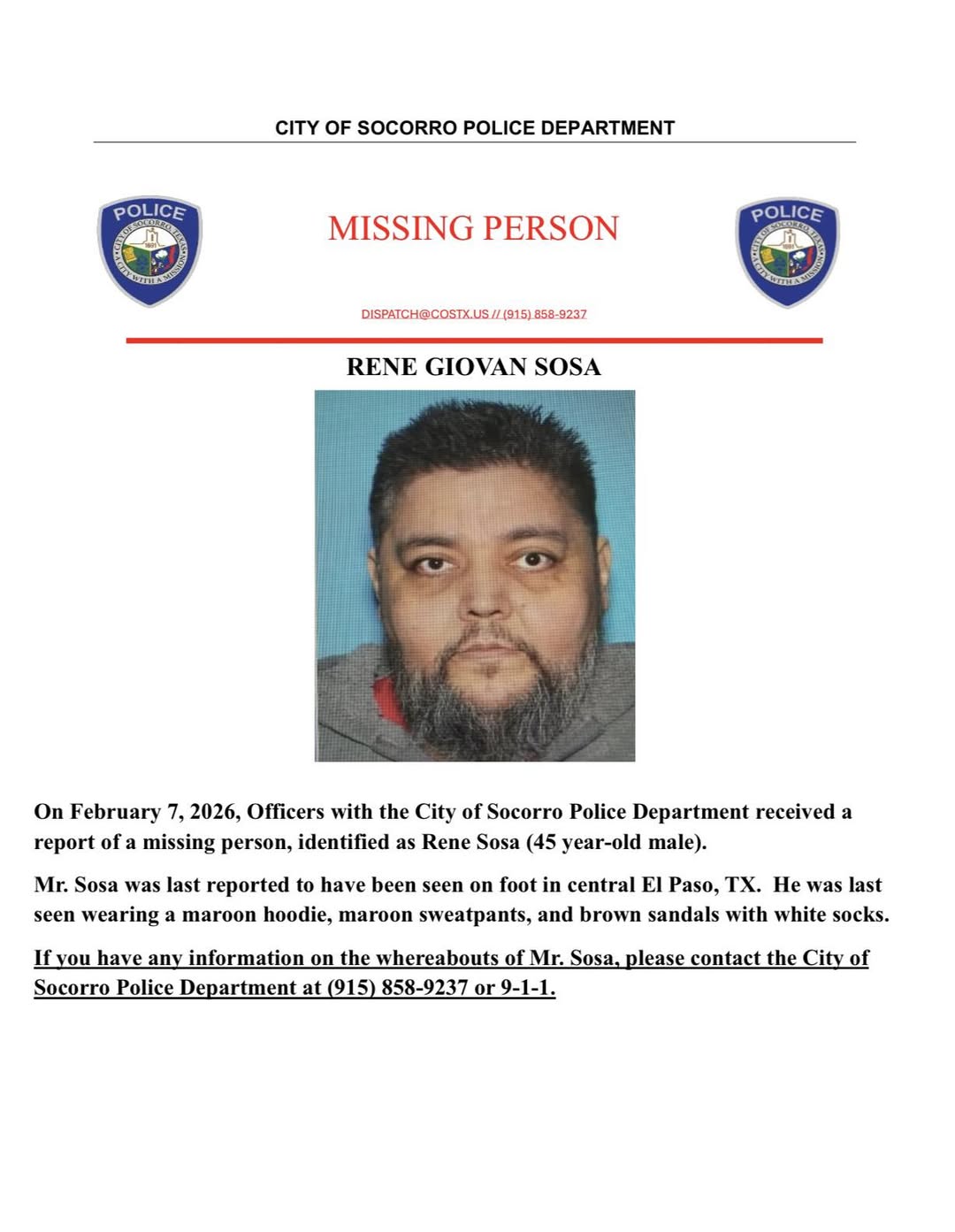 8 Missing Person Feb 11 - 1